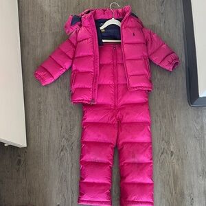 Polo by Ralph Lauren Pink Kids Matching Set